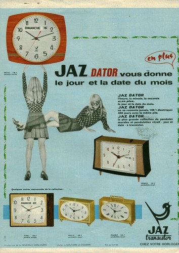 Publicité ancienne jaz dator - publicité,