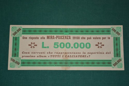 Edizioni mira buono - buono, concorso