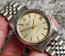 BELLISSIMO OROLOGIO AUTOMATICO BULOVA SUPER SEVILLE DATA SWISS MADE DA UOMO.