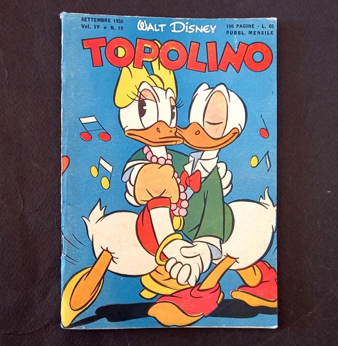 Topolino libretto del 1950 - topolino,