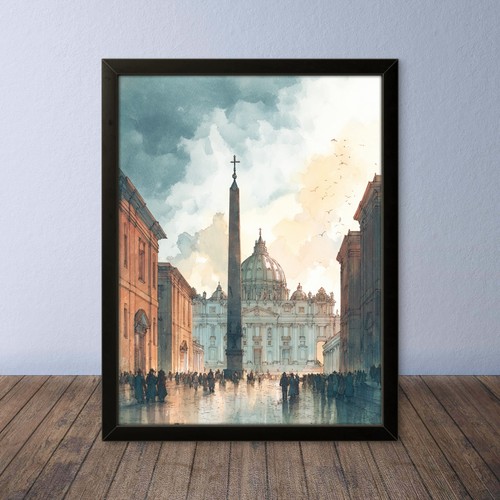 Cornice disegno acquarello - disegno, su