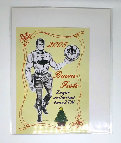 Zagor cartolina ztn buone - cartolina,