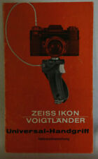 #A0262 - Zeiss Ikon Voigtländer istruzioni per impugnatura Hologon Ultrawide