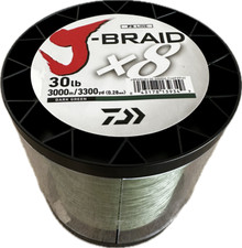Daiwa J-Braid 3300 iarde 3000