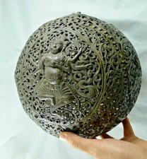 lampada sferA incensiere antico india hindu buddha dea KALI BUDDHIST TIBET ?