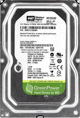 Hard disk dvr tera - dvr, 7200