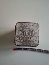 Vecchia Scatola Latta Cremini Fiat Majani Bologna. Old Tin Lattina Metal Box.