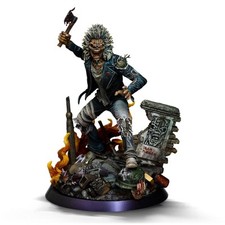 PREORDER Iron Maiden Art Scale Statue 1/10 Eddie 50th Year Anniversary 22 cm