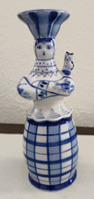Vaso In Porcellana Russa Gzhel