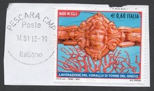 Italia 2010 Red Coral Handcraft artigianato Corallo Rosso Made Italy Torre Greco