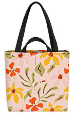 Coccinella fiori prato borsa