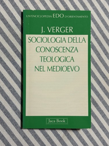 Verger sociologia della - verger,