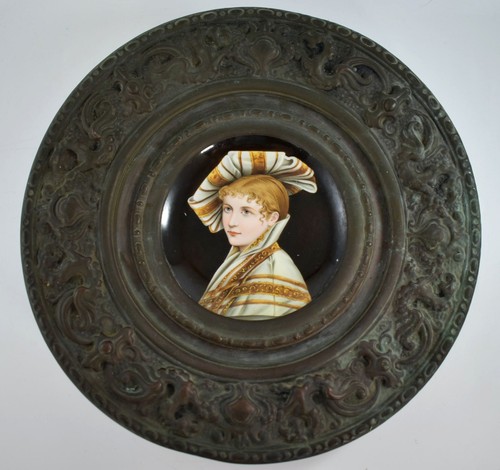 Antica targa porcellana - antica,