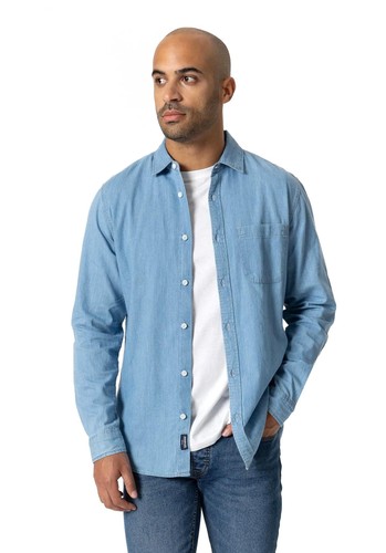 Camicia jeans uomo - camicia,
