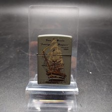 Accendino da tasca originale Zippo Nave scuola Amerigo Vespucci usato