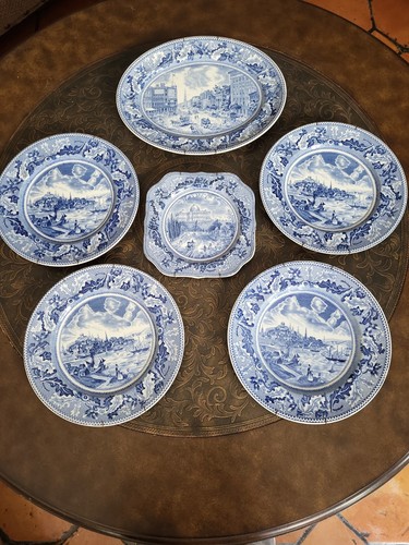 Lotto piatti johnson bros - di, 6