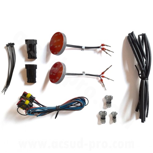 Coppia logo led addizionale - led,