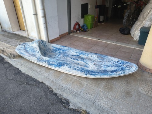 Canoa vetroresina - canoa, in