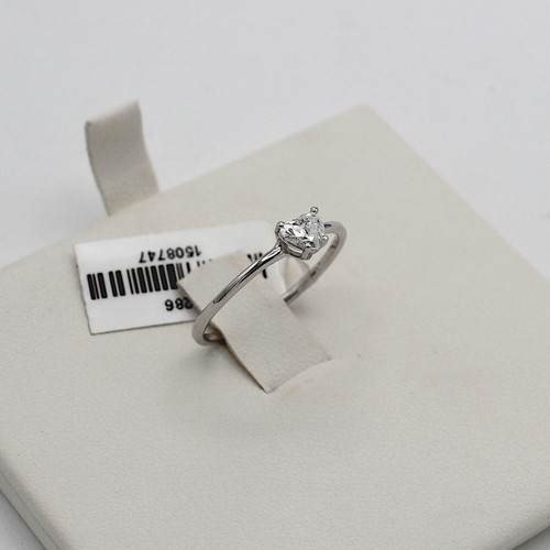 Anello solitario con - solitario, diamante