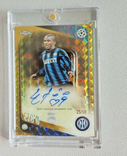 Autografo topps chrome 2025 - autografo,
