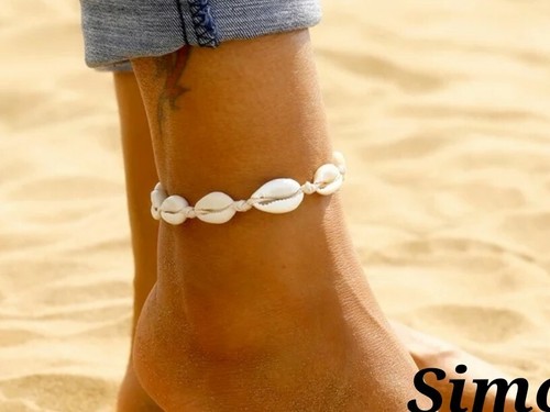 Cavigliera donna conchiglia - cavigliera,