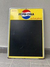 Insegna Tabella Vintage Pepsi Cola Pubblicitaria Design Targa Epoca Sign Lavagna