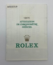 ROLEX Explorer II 16570 carta