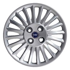 COPRICERCHIO BORCHIA COPPA RUOTA BLU FIAT GRANDE PUNTO - R15 RAGGIO 15'' POLLICI
