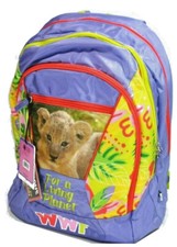 Zaino scuola organizzato - scuola, wwf