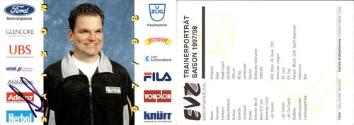 Sean simpson autografo ak - 4,