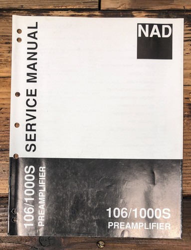Nad model 106 - model, 1000s