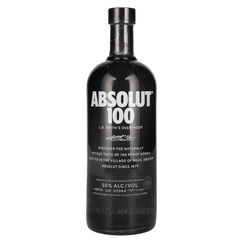 Absolut vodka 100 - absolut, 1l