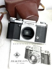 Praktica FX fotocamera reflex reflex reflex con alloggiamento luce Pentacon 35 mm corpo M42