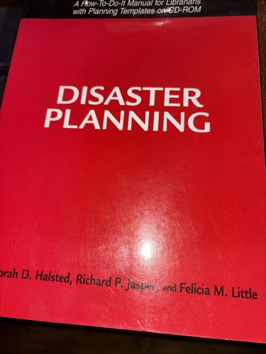 Disaster planning a - disaster, planning: