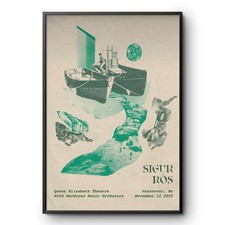 Stampa Poster Sigur Rós 2025