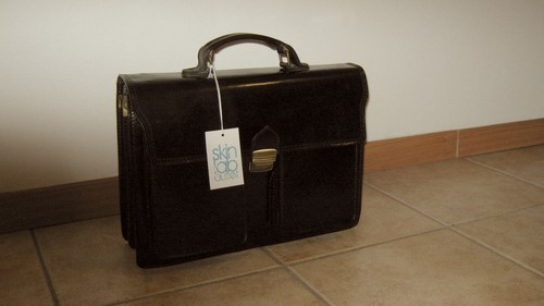 Borsa portadocumenti cuoio