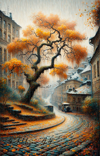 Quadro arte digitale - , paesaggio
