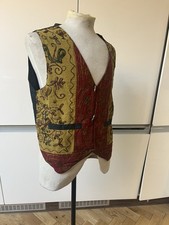 GILET VINTAGE RICAMATO HIPPIE