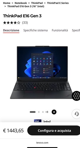 Lenovo 21tf0027us thinkpad e16 - thinkpad,