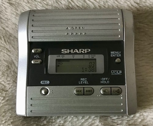 Sharp minidisc recorder - sharp,
