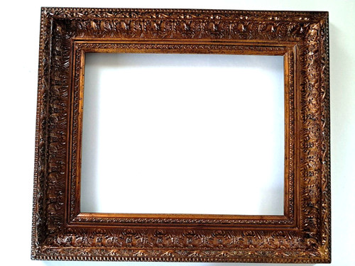 Cornice oro foglia - cornice, lavorata