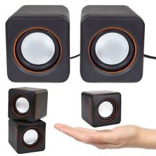 CASSE ALTOPARLANTI 2.0 PER PC GAMING PER PC E LAPTOP NOTEBOOK JACK USB