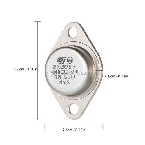 20pcs 2n3055 15a - 2/5/10/20pcs, 15a/60v