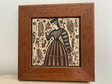 Piastrella dipinta a mano