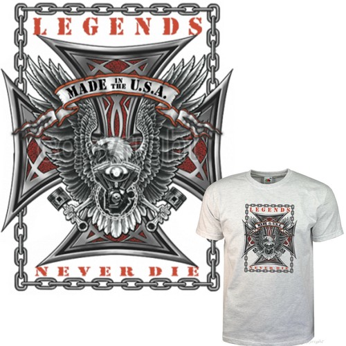 Shirt motociclista american - t-shirt,