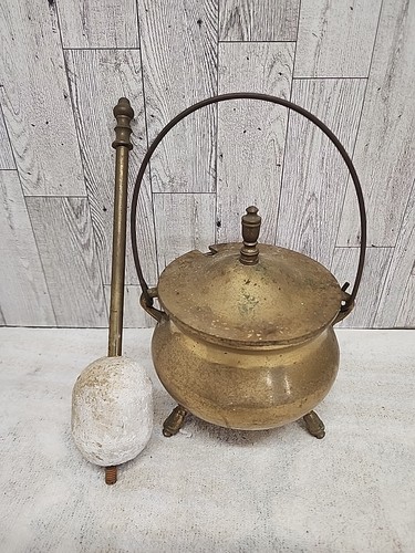 Calderone vintage ottone