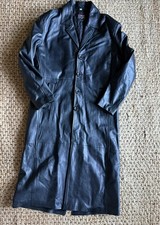 Trench coat VERA PELLE nero