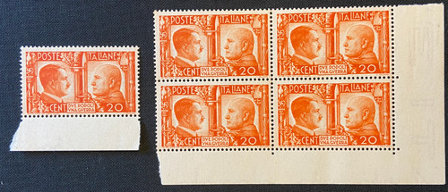 1941 poste italiane - poste, 20¢