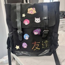 Zaino InquisitorMaster Nero You Tube Alex Merch Messenger Scuola