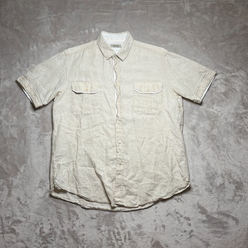 Zara camicia lino - uomo, m